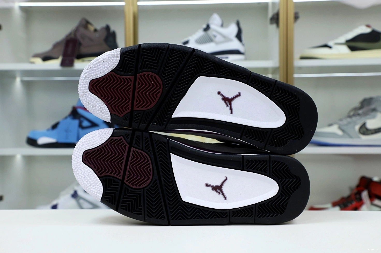 X AIR JORDAN AIR 'BORDEAUX' JORDAN PARIS 4 RETRO SAINT-GERMAIN 0124